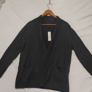 Investments Dark Gray Women's Cardigan
